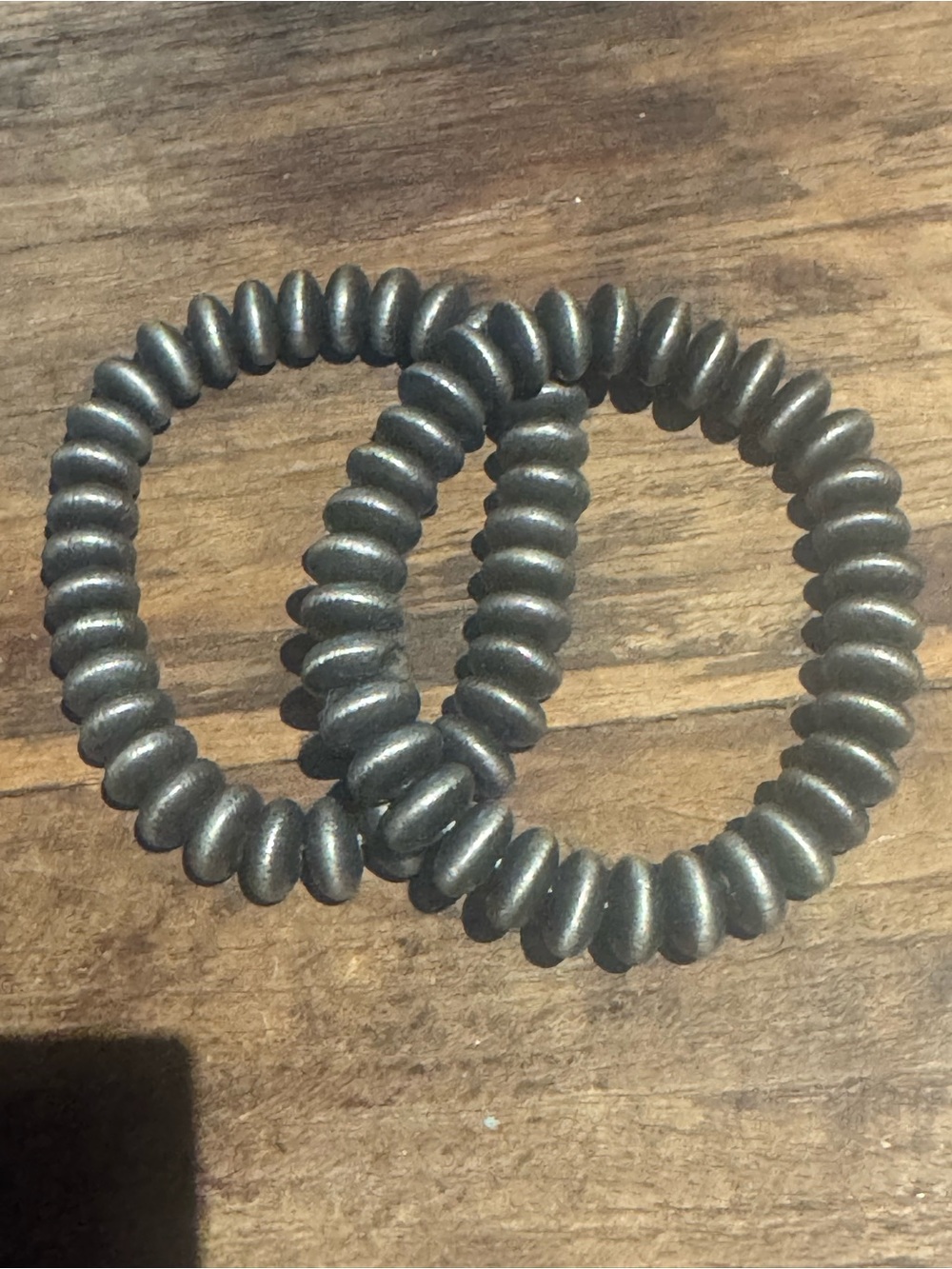 Faux desert pearl bracelets and necklaces